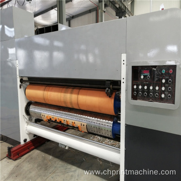 4 color flexo printing slotting die cutting machine